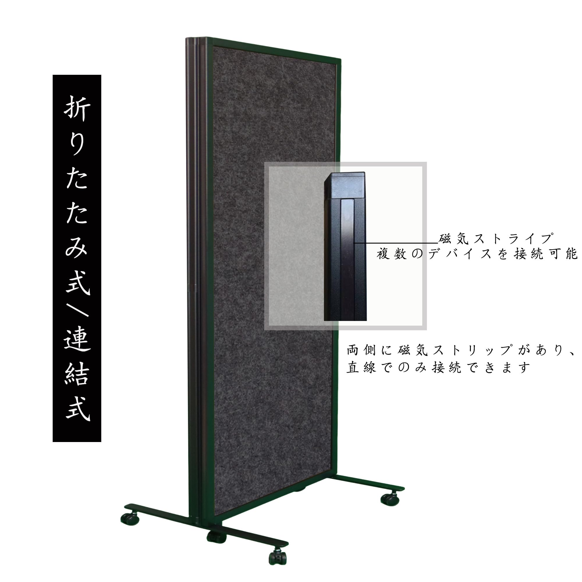 Amazon｜【届け先法人限定 】防音 パーテーション 3連 折りたたみ 1800